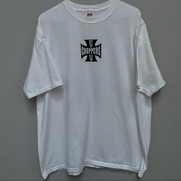 Rare Vintage West Coast Choppers Signed T-Shirt - Picture 3 of 5